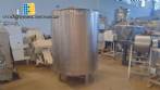 Tanque pulm�o isolado 1500 litros em a�o inox