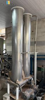 Carbonatador 2 colunas para bebidas com g�s cervejas Metal�rgica Metalbras 6.000 litros