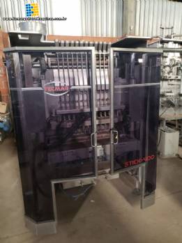 Envasadora de sache stick sacheteira p�s l�quidos 12 vias IMA Tecmar