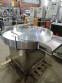 Mesa girat�ria alimentadora em inox para frascos potes Levapack 1200 mm