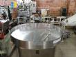 Mesa giratria alimentadora em inox para frascos potes Levapack 1200 mm