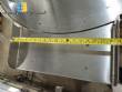 Mesa giratria alimentadora em inox para frascos potes Levapack 1200 mm