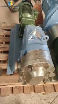 Bomba de lóbulos inox 316 Waukesha Cherry Burrell Universal 2 SPX Bomba de lóbulos inox 316 Waukesha Cherry Burrell Universal 2 SPX