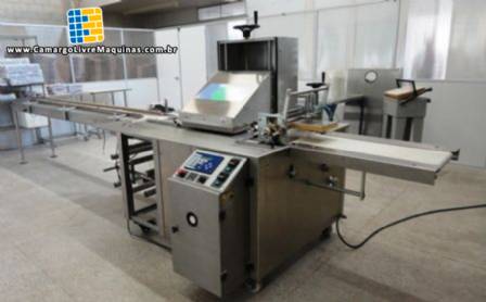 Embaladora flow pack para pizza Embaladora flow pack para pizza