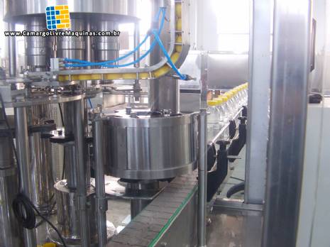 Envasadora rotativa com 12 bicos West Equipamentos Envasadora rotativa com 12 bicos West Equipamentos