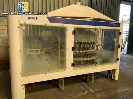 Envasadora rotativa com 40 bicos polímero IMSB Envasadora rotativa com 40 bicos polímero IMSB