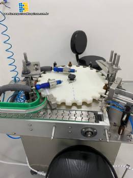 Envasadora rotativa para frascos Nelpas 100 ml inox 316 Envasadora rotativa para frascos Nelpas 100 ml inox 316