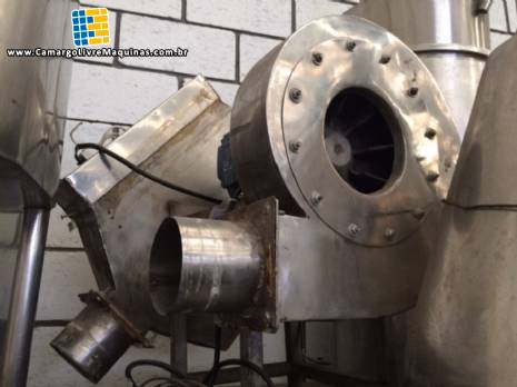 Insuflador de ar para drageadeira Insuflador de ar para drageadeira