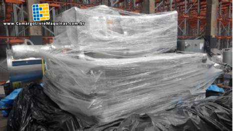 Leito fluidizado com granulador high shear Glatt Leito fluidizado com granulador high shear Glatt