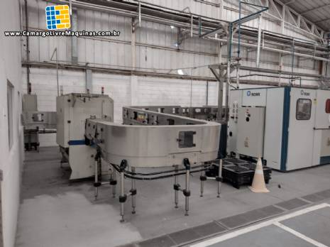 Linha de agua mineral Sidel Linha de agua mineral Sidel