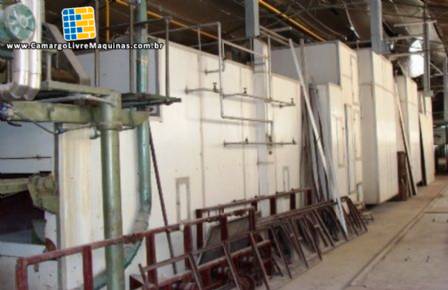 Linha para massa longa com extrusora marca Braibanti Linha para massa longa com extrusora marca Braibanti