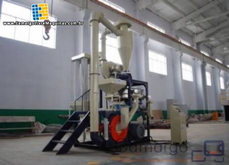 Micronizador para 400 kg hora para micronização de PE e PP Micronizador para 400 kg hora para micronização de PE e PP