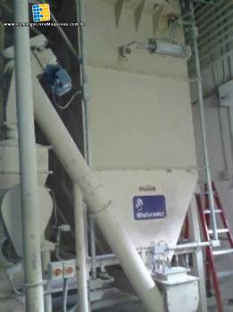 Sistema para recepção armazenagem e transporte de farinha Brasilos Sistema para recepção armazenagem e transporte de farinha Brasilos