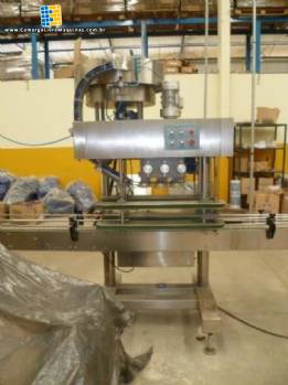 Tampadoras de galões em aço Inox, linear Tampadoras de galões em aço Inox, linear