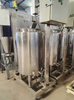 Tanque derretedor encamisado em inox 90 litros com bomba Tanque derretedor encamisado em inox 90 litros com bomba