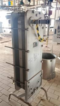 Trocador de calor a placas resfriador em aço inox Brasflow Trocador de calor a placas resfriador em aço inox Brasflow
